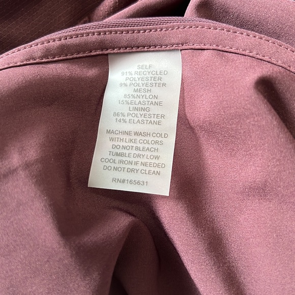 Johnny was Calme Set Elements Waist Short & Effect Tank Fig Purple Size XL - Picture 14 of 15